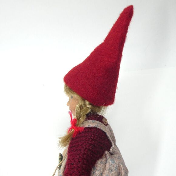 Birgitte Frigast Doll Porcelain Pixie Blonde Girl 6" Tall Danish - Picture 8 of 10